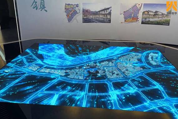 武漢火影數字全息投影沙盤內容制作